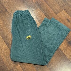 Krooked skateboarding Corduroy Pants men’s sz SM